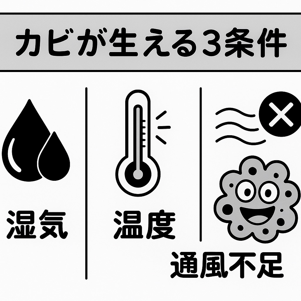 カビの発生条件