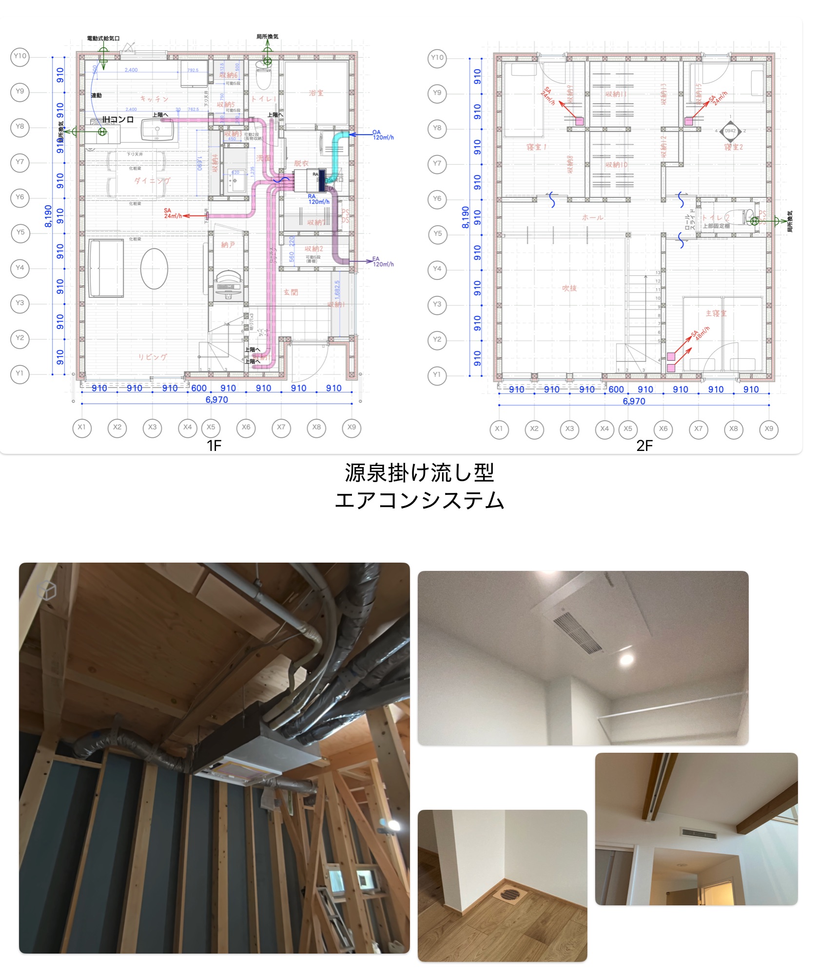 輻射冷暖房（源泉掛け流し型）